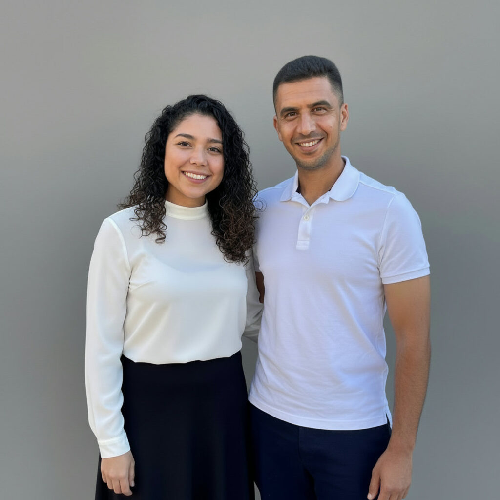 Anny and Mourad — Old Fashioned Home Buyers founders